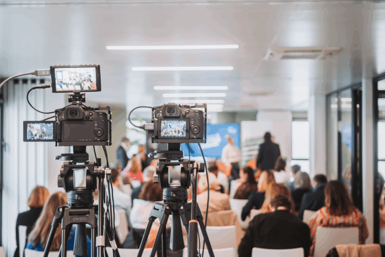Making of : captation de la conférence en cours