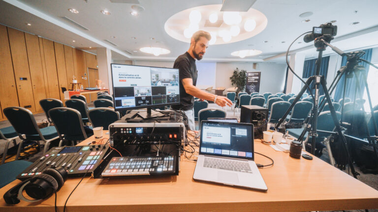 Making of : captation de la conférence en cours