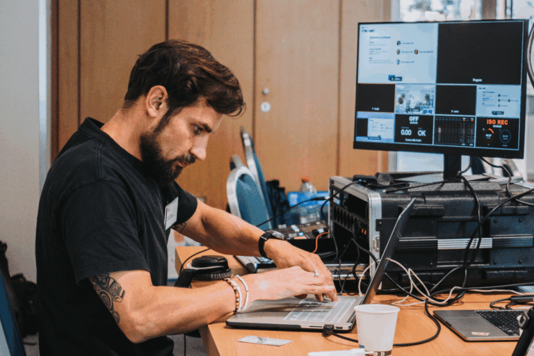 Making of : caméras en place pour la captation