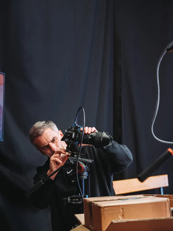 L'équipe Les Films de Gustave en action